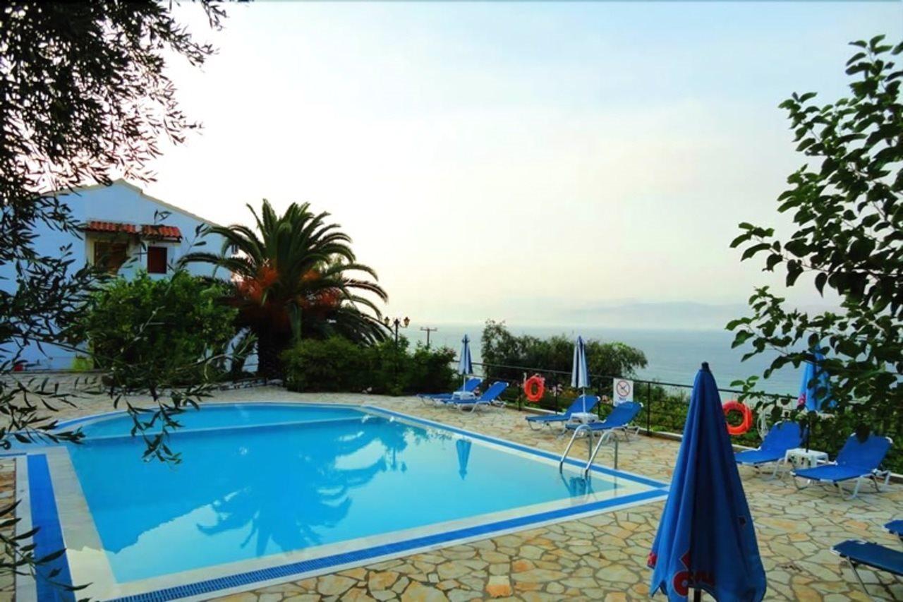 Dionysos Apartments Apraos Buitenkant foto