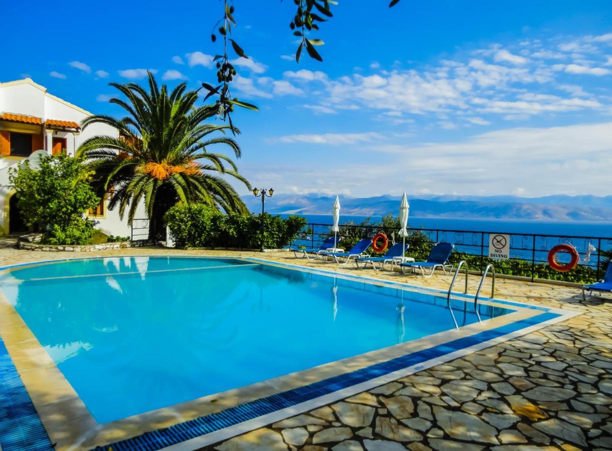 Dionysos Apartments Apraos Buitenkant foto