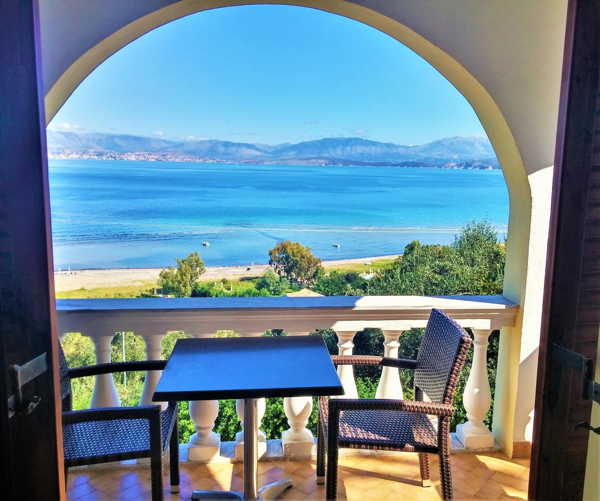 Dionysos Apartments Apraos Buitenkant foto