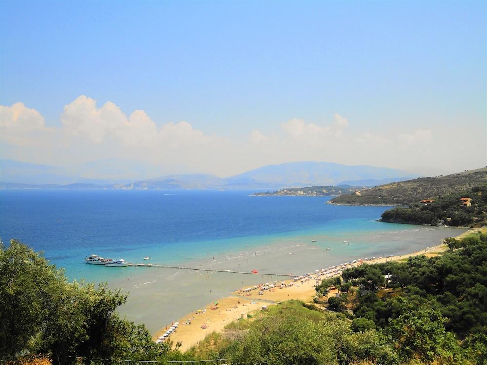Dionysos Apartments Apraos Buitenkant foto