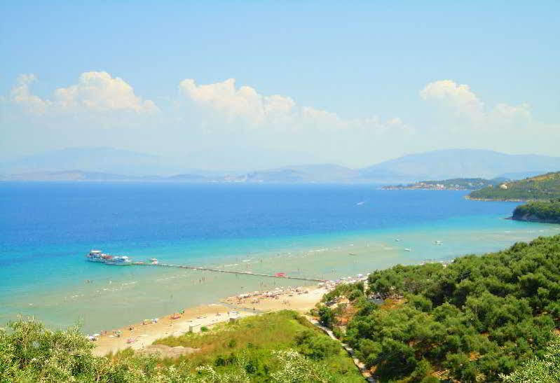 Dionysos Apartments Apraos Buitenkant foto